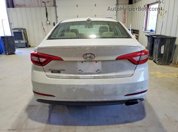 5NPE24AF7GH323565 2016 HYUNDAI SONATA White Vista trasera