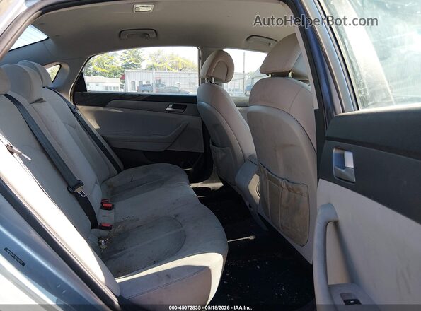 5NPE24AF7GH350233 2016 HYUNDAI SONATA Silver Widok naklejki z numerem VIN