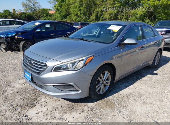 5NPE24AF7GH350233 2016 HYUNDAI SONATA Silver Przód lewy
