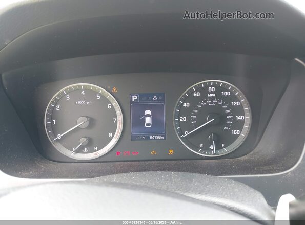 5NPE24AF7GH359434 2016 HYUNDAI SONATA Черный Вид задних сидений