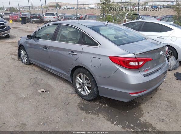5NPE24AF7GH381045 2016 HYUNDAI SONATA Silver უკანა მარცხენა