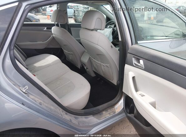 5NPE24AF7GH381045 2016 HYUNDAI SONATA Silver VIN კოდის სტიკერის ხედი
