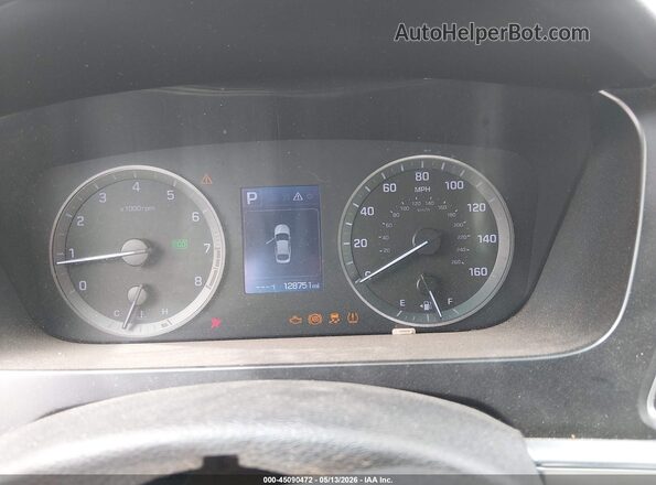 5NPE24AF7GH381045 2016 HYUNDAI SONATA Silver უკანა სავარძლების ხედი