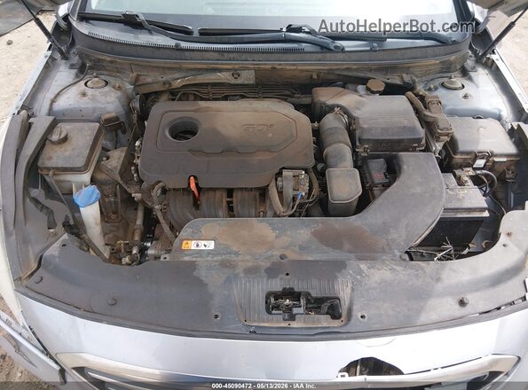 5NPE24AF7GH381045 2016 HYUNDAI SONATA Silver უკანა ხედი
