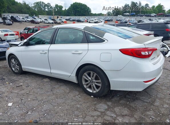 5NPE24AF7GH394829 2016 HYUNDAI SONATA White Панорамний вид салону 360°
