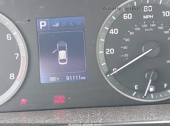 5NPE24AF7GH394829 2016 HYUNDAI SONATA White 