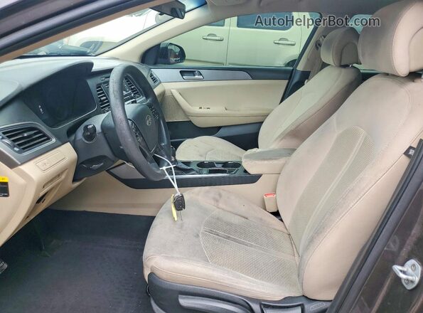5NPE24AF7GH395348 2016 HYUNDAI SONATA Brown 