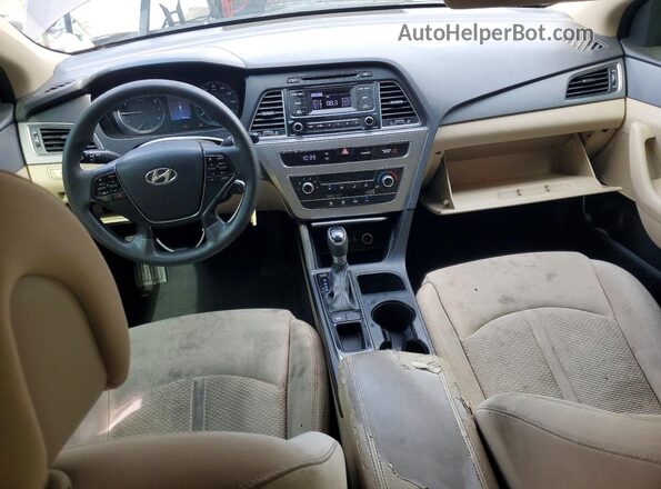 5NPE24AF7GH395348 2016 HYUNDAI SONATA Brown 