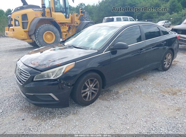 5NPE24AF7GH416800 2016 HYUNDAI SONATA Black 