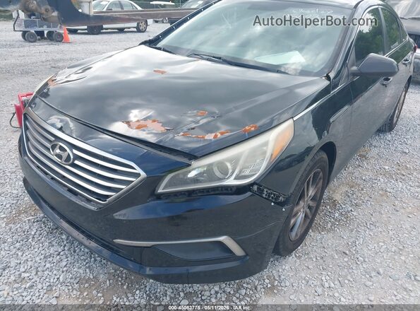 5NPE24AF7GH416800 2016 HYUNDAI SONATA Black 