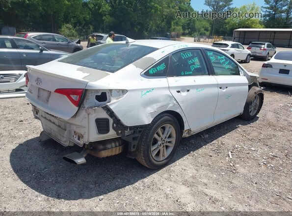 5NPE24AF7HH454156 2017 HYUNDAI SONATA White Tył prawy