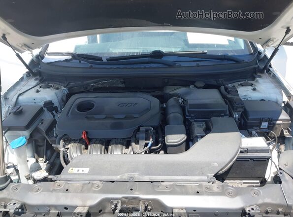 5NPE24AF7HH454156 2017 HYUNDAI SONATA White Widok z tyłu
