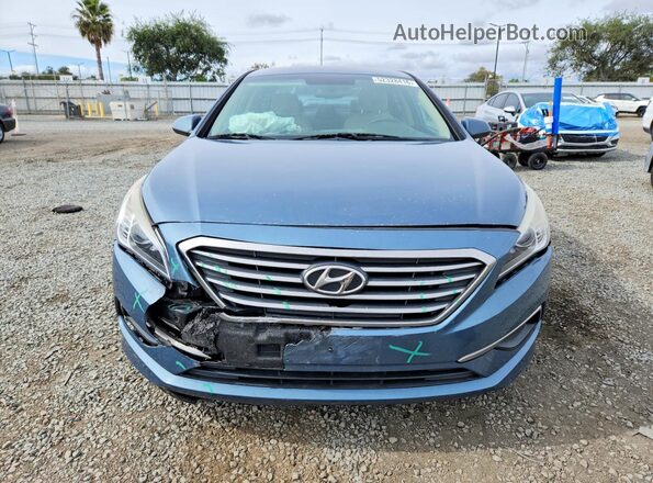 5NPE24AF7HH475833 2017 HYUNDAI SONATA Blue 
