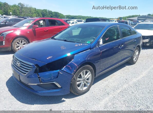 5NPE24AF7HH506319 2017 HYUNDAI SONATA Blue 