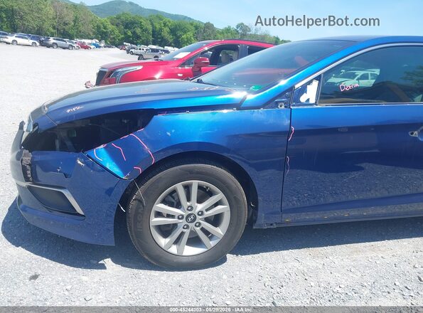 5NPE24AF7HH506319 2017 HYUNDAI SONATA Blue 