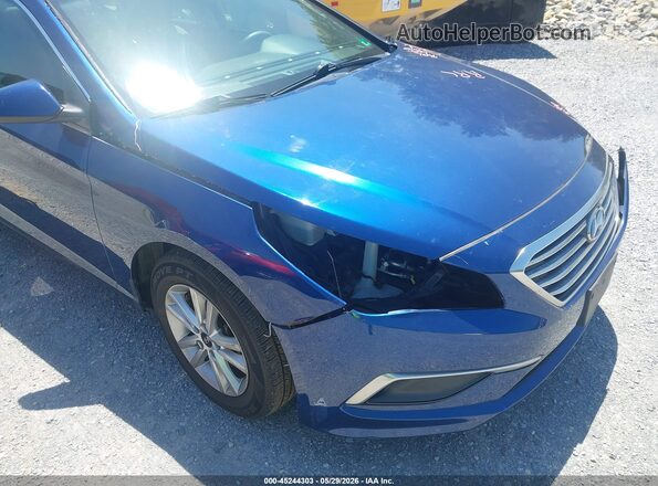 5NPE24AF7HH506319 2017 HYUNDAI SONATA Blue 