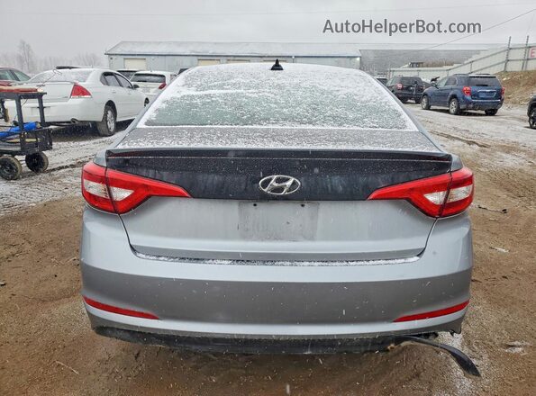 5NPE24AF7HH550692 2017 HYUNDAI SONATA Gray Հետևի տեսք