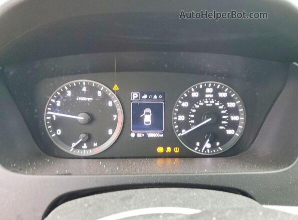 5NPE24AF7HH550692 2017 HYUNDAI SONATA Gray Սարքավորումների վահանակի տեսք