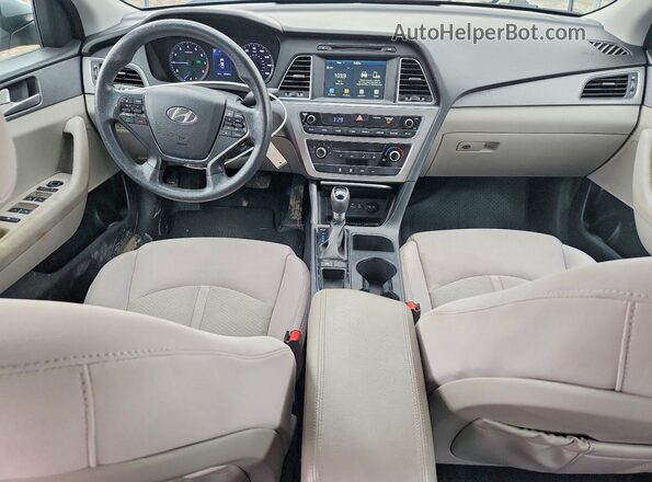 5NPE24AF7HH552264 2017 HYUNDAI SONATA Silver 