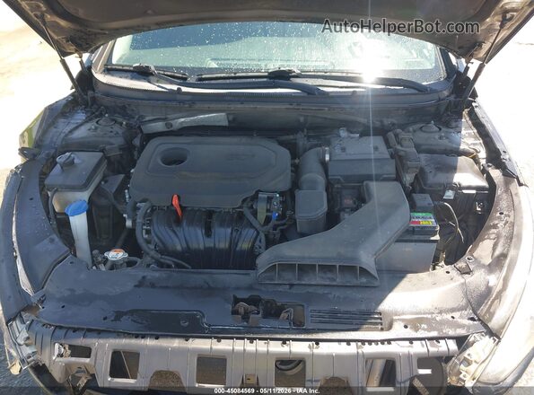 5NPE24AF7JH619001 2018 HYUNDAI SONATA Черный Вид сзади