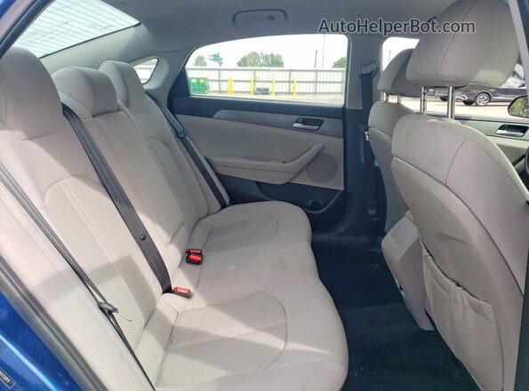 5NPE24AF7KH732819 2019 HYUNDAI SONATA Blue 