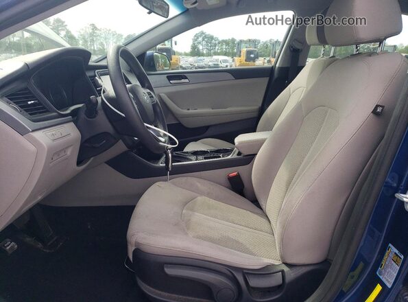 5NPE24AF7KH732819 2019 HYUNDAI SONATA Blue 