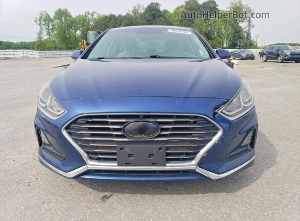 5NPE24AF7KH732819 2019 HYUNDAI SONATA Blue 
