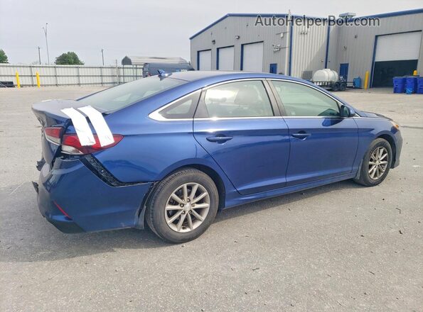 5NPE24AF7KH732819 2019 HYUNDAI SONATA Blue 