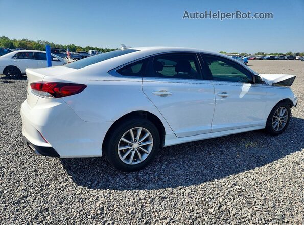 5NPE24AF7KH745084 2019 HYUNDAI SONATA White Rear right