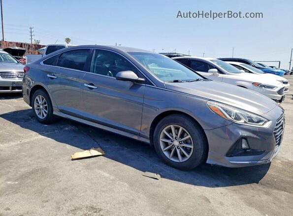 5NPE24AF7KH767103 2019 HYUNDAI SONATA Gray 
