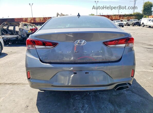 5NPE24AF7KH767103 2019 HYUNDAI SONATA Gray 