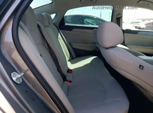 5NPE24AF7KH767103 2019 HYUNDAI SONATA Gray 