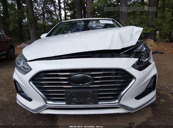 5NPE24AF7KH782345 2019 HYUNDAI SONATA Белый Вид щитка приборов