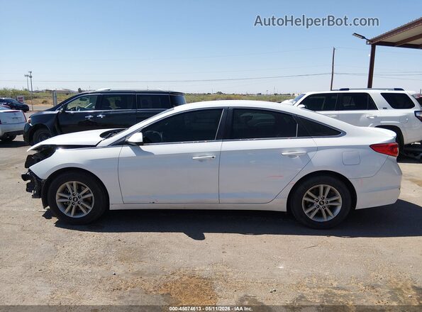5NPE24AF8GH267264 2016 HYUNDAI SONATA Белый Панорамный вид салона 360°