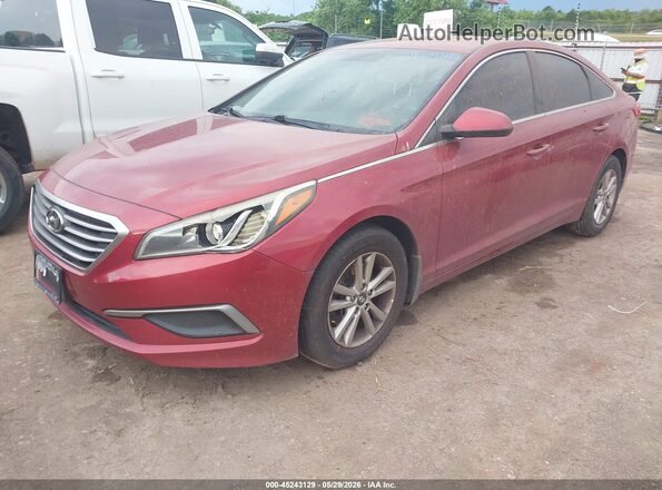 5NPE24AF8GH289460 2016 HYUNDAI SONATA Red 