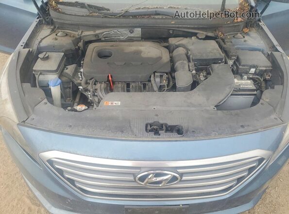 5NPE24AF8GH331612 2016 HYUNDAI SONATA Blue Vista interior trasera