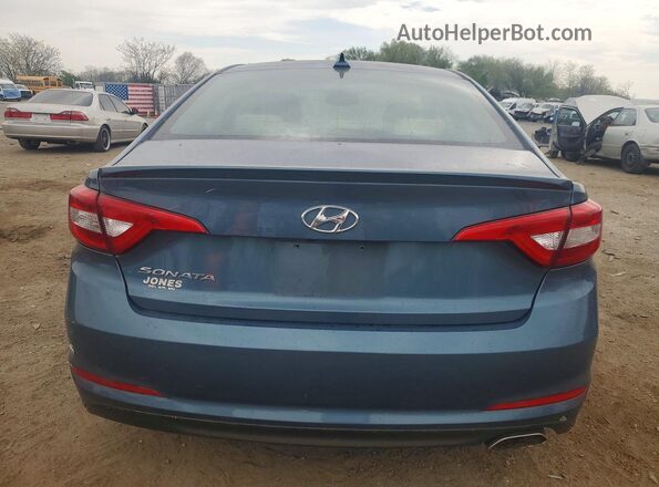 5NPE24AF8GH331612 2016 HYUNDAI SONATA Blue Vista trasera