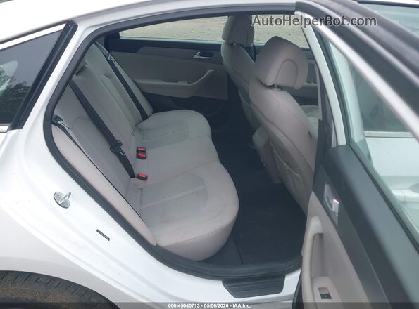 5NPE24AF8GH337992 2016 HYUNDAI SONATA White Вид наклейки з VIN-кодом