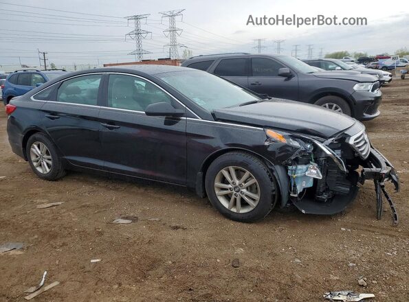 5NPE24AF8GH343159 2016 HYUNDAI SONATA Black 
