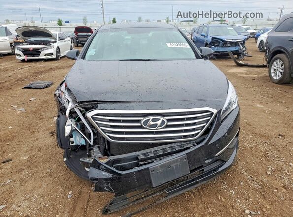 5NPE24AF8GH343159 2016 HYUNDAI SONATA Black 