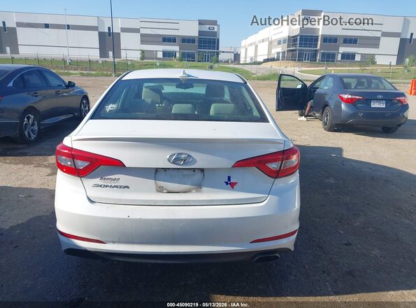 5NPE24AF8GH372595 2016 HYUNDAI SONATA White 