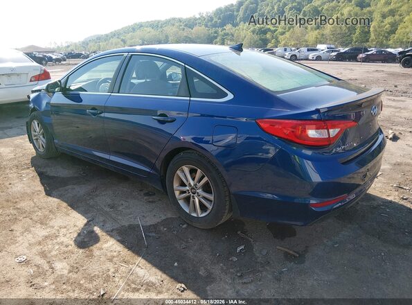 5NPE24AF8GH427840 2016 HYUNDAI SONATA Blue უკანა მარცხენა