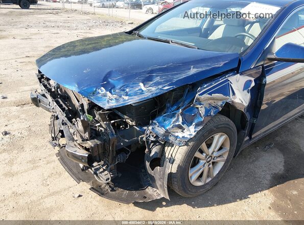 5NPE24AF8GH427840 2016 HYUNDAI SONATA Blue წინა ხედი