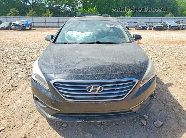 5NPE24AF8HH560860 2017 HYUNDAI SONATA Black Դիմացի տեսք