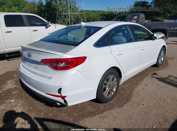 5NPE24AF8HH561104 2017 HYUNDAI SONATA White Trasero derecho