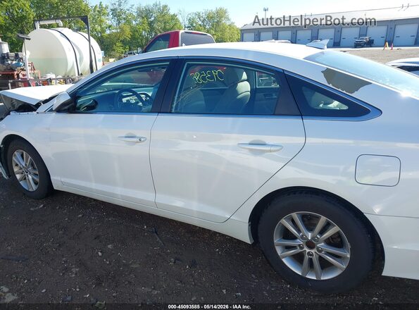 5NPE24AF8HH561104 2017 HYUNDAI SONATA White Vista interior de 360 grados