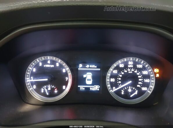 5NPE24AF8JH615264 2018 HYUNDAI SONATA Silver Vista de los asientos traseros