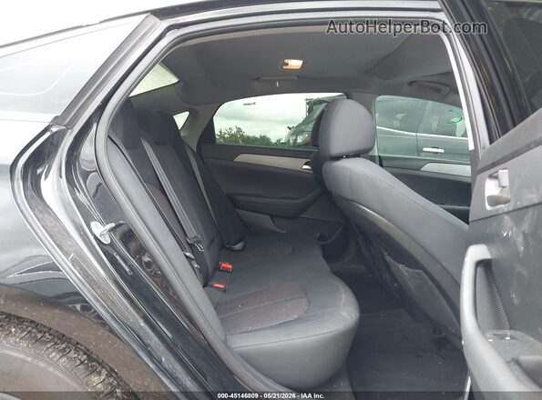 5NPE24AF8JH635546 2018 HYUNDAI SONATA Black Widok naklejki z numerem VIN
