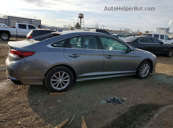 5NPE24AF8JH728485 2018 HYUNDAI SONATA Gray 