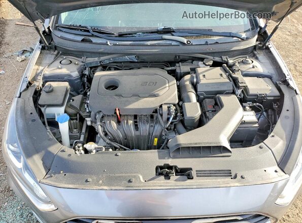 5NPE24AF8JH728485 2018 HYUNDAI SONATA Gray 